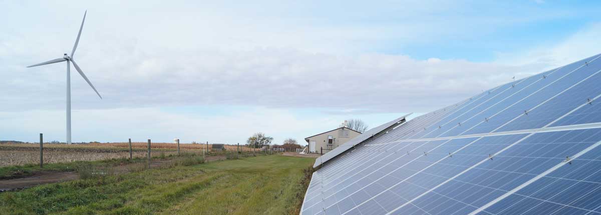 Solar and wind at the WCROC