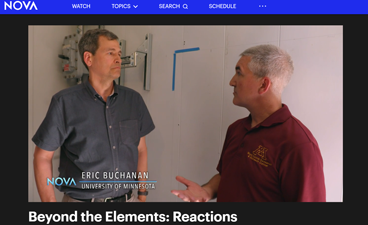 Nova interview with Eric Buchanan