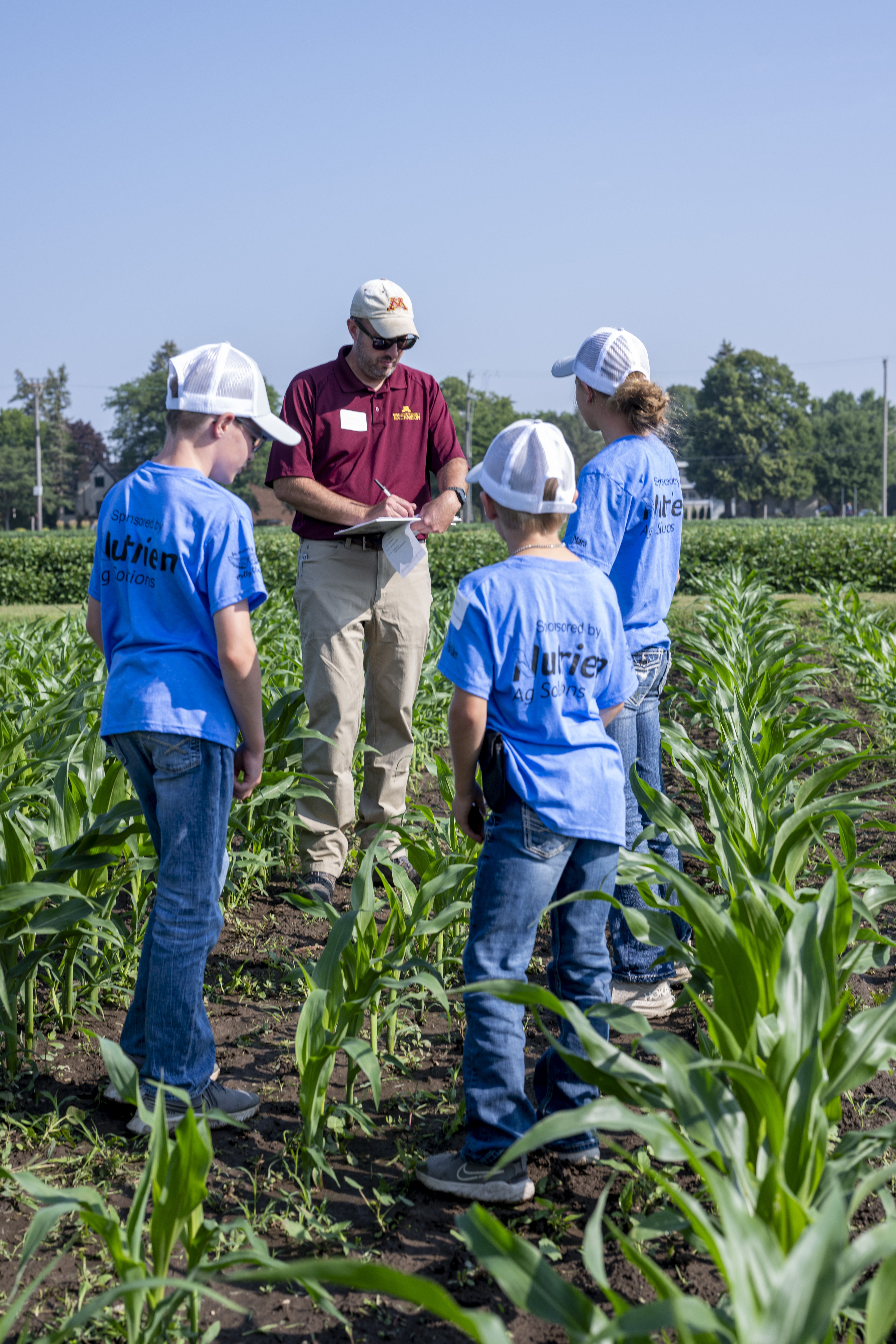 Youth crop scouting